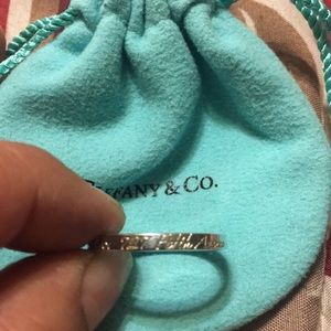Tiffany & Co. Women's Note Ring Size 10
